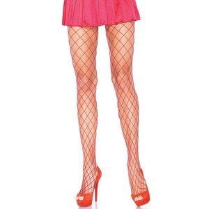 Leg Avenue Women's Diamond Net Pantyhose